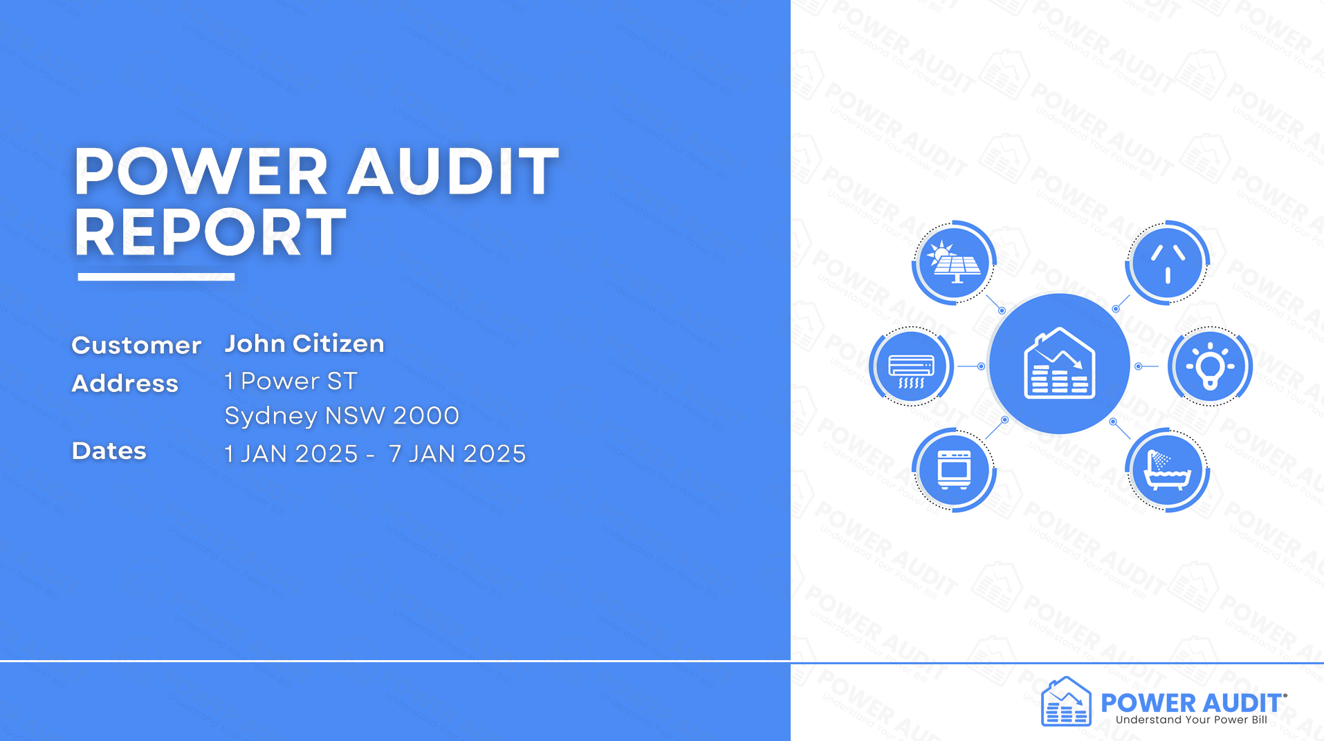 Power Audit Report Cover